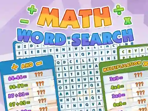 遊戲Math Word Search在線