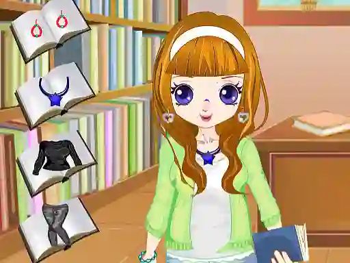 遊戲Library Girl Dressup在線