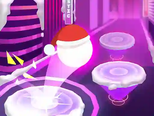 遊戲Hop Ball 3D: Dancing Ball on Marshmello Tiles Road在線