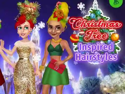 遊戲Christmas Tree Inspired Hairstyles在線