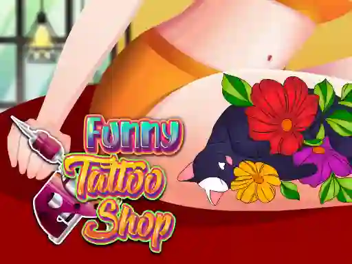 遊戲Funny Tattoo Shop在線
