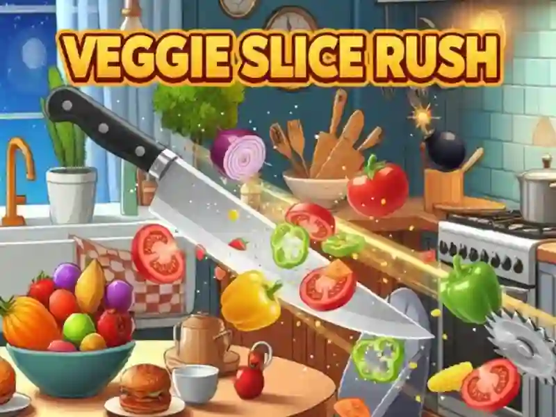 遊戲Veggie Slice Rush在線