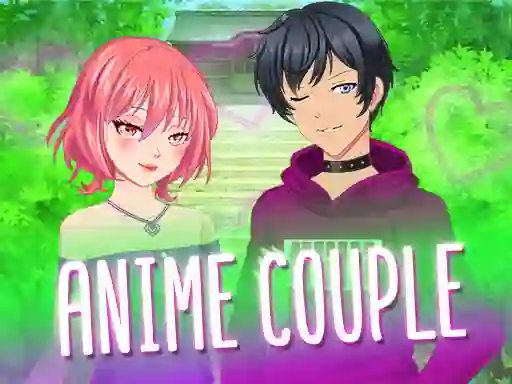 遊戲Anime Couple Dress Up在線