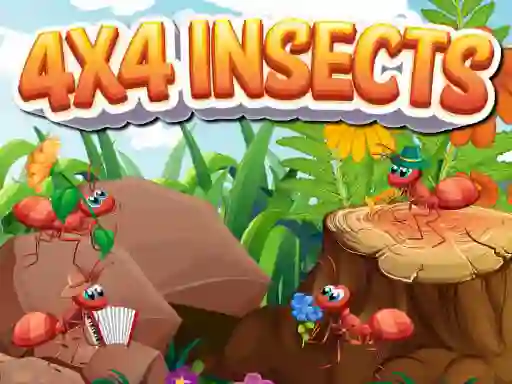 遊戲4x4 Insects在線
