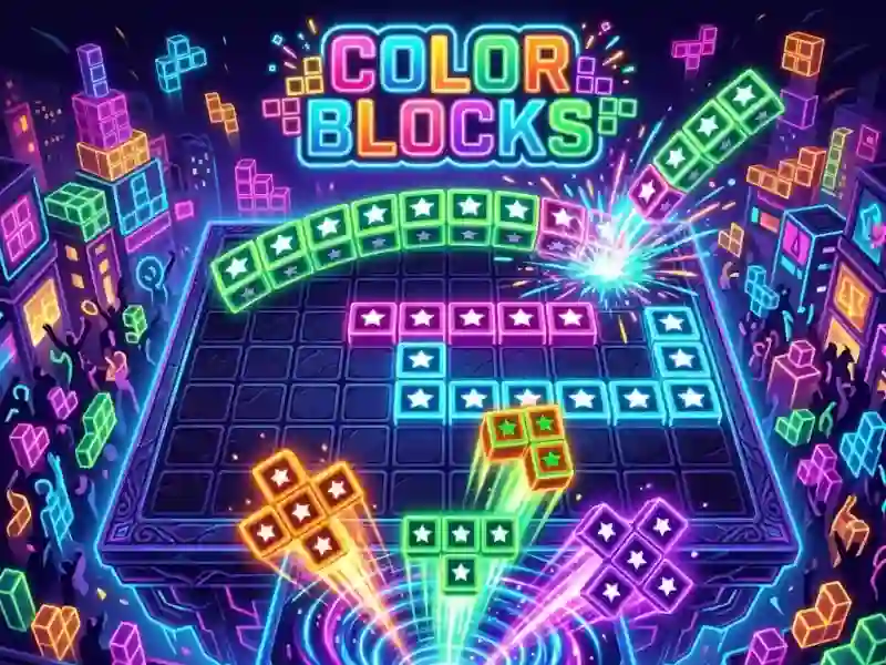 遊戲Color blocks在線