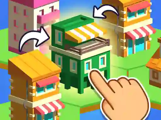 遊戲Crafty Town Merge City在線
