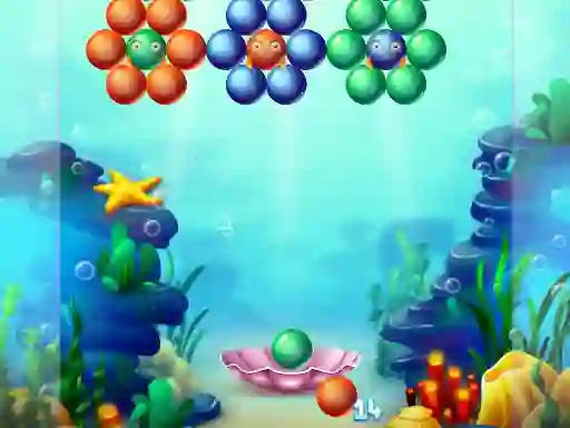 遊戲Aqua Bubble Shooter在線