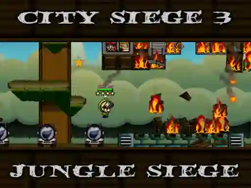 遊戲City Siege 3: Jungle Siege在線
