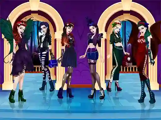 遊戲Gothic Dress Up在線