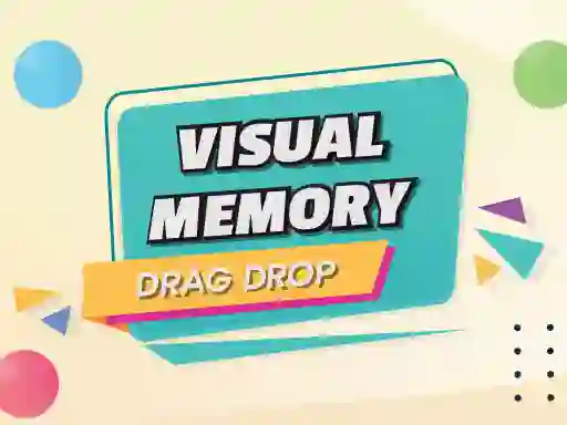 遊戲Visual Memory Drag Drop在線