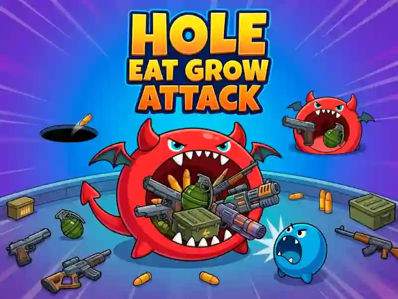遊戲Hole Eat Grow Attack在線