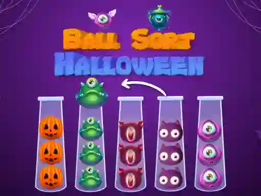 遊戲Ball Sort Halloween在線