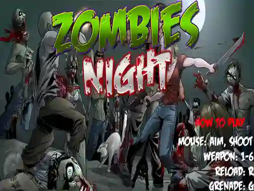 遊戲Zombies Night在線