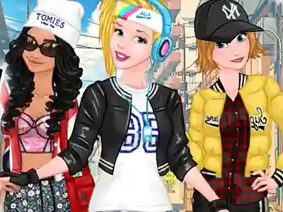 遊戲Princesses Sporty & Funky Day在線