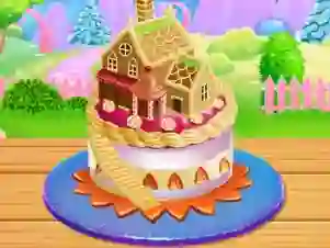 遊戲Doll House Cake Cooking在線