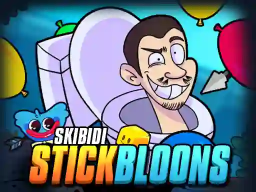 遊戲Skibidi Stick Bloons在線