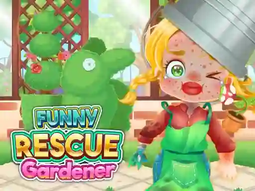 遊戲Funny Rescue Gardener在線