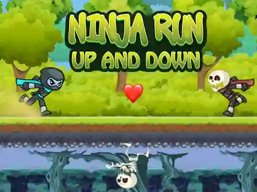 遊戲Ninja Run Up And Down在線