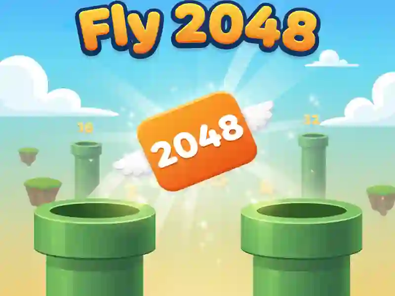 遊戲Fly 2048在線