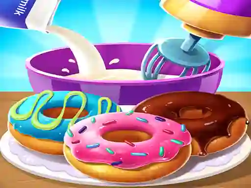 遊戲Sweet Donut Maker Bakery在線