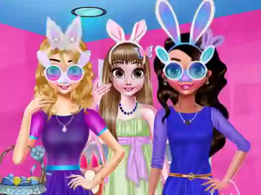遊戲Funny Easter Girls在線