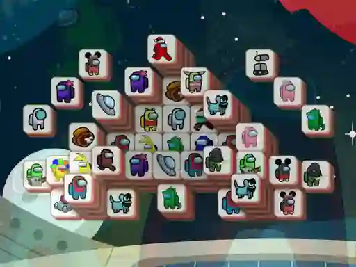 遊戲Among Mahjong Tiles在線