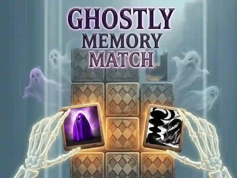 遊戲Ghosts Memory Match在線