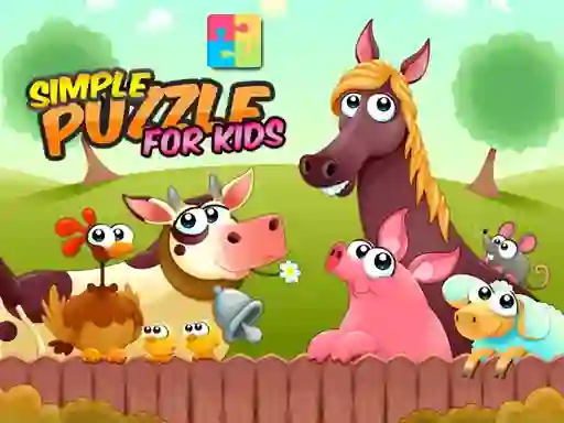 遊戲Simple Puzzle For Kids在線