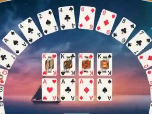 遊戲Crescent Solitaire在線