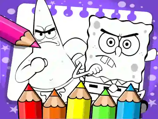 遊戲Sponge Bob Coloring Book在線