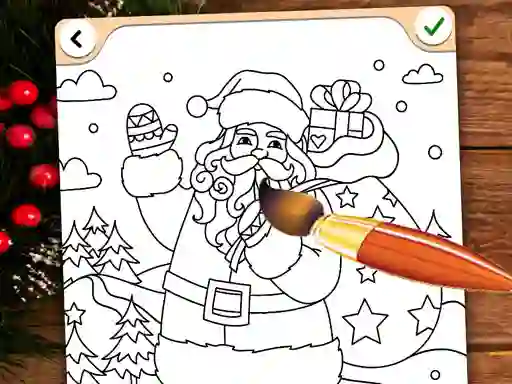 遊戲Christmas Coloring Game在線