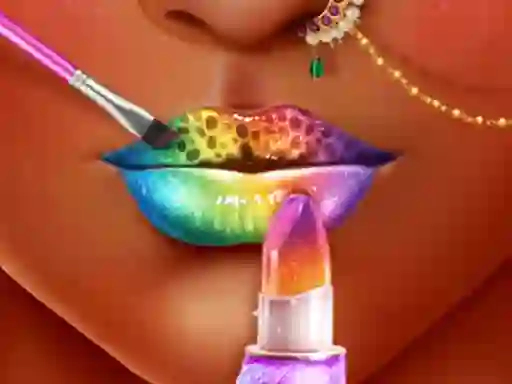 遊戲Princess Lip Art Salon在線