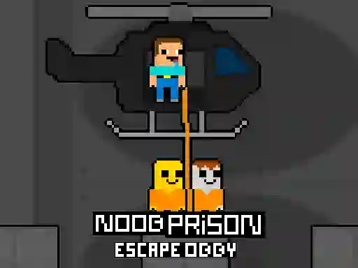 遊戲Noob Prison Escape Obby在線