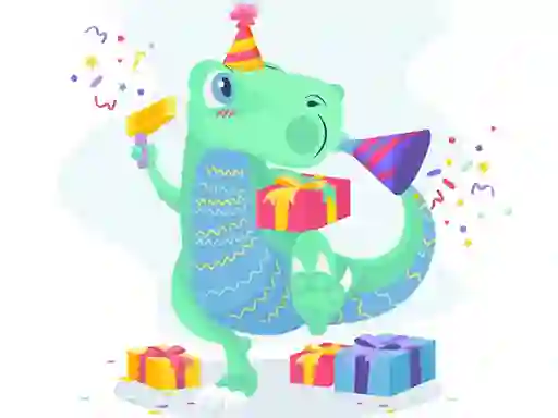 遊戲Dino Party Jigsaw在線