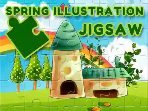 遊戲Spring Illustration Puzzle在線