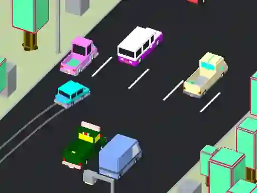 遊戲Polygon Highway Drive在線