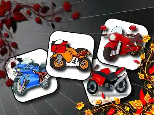 遊戲Cartoon Motorbikes Memory在線