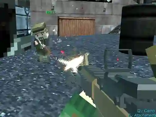 遊戲Pixel Gungame Arena Prison Multiplayer在線