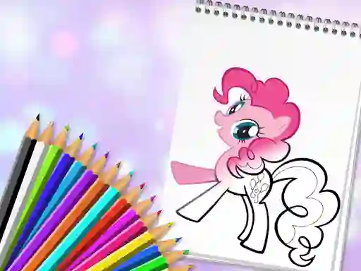 遊戲Cute Pony Coloring Book在線