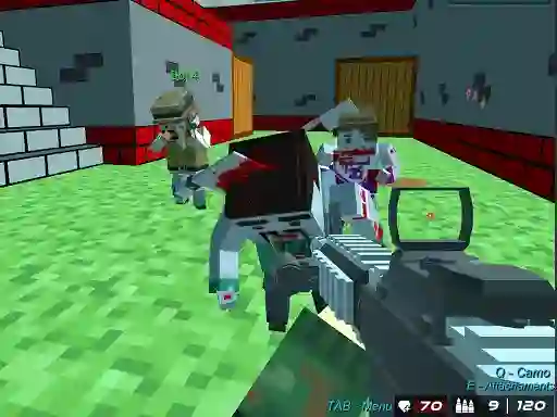遊戲Blocky Wars Advanced Combat Swat在線
