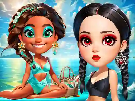 遊戲Wave Chic Ocean Fashion Frenzy在線