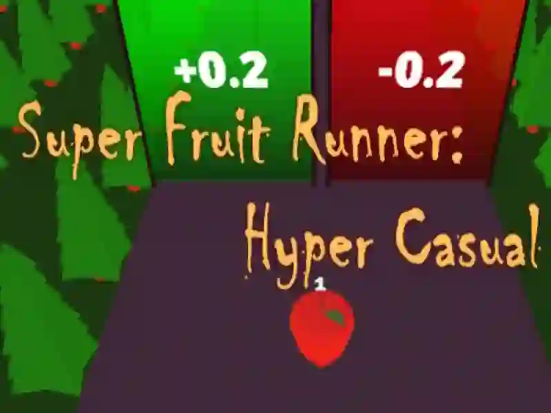 遊戲Super Fruit Runner: Hyper Casual在線