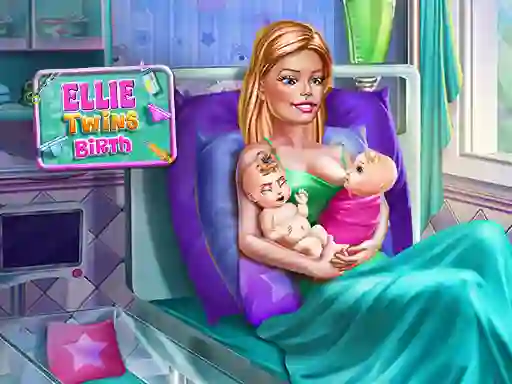 遊戲Ellie Twins Birth在線