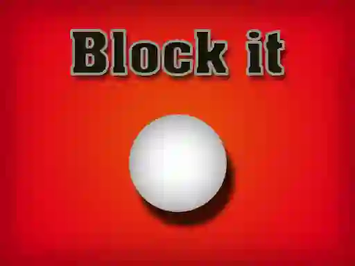 遊戲Block It在線