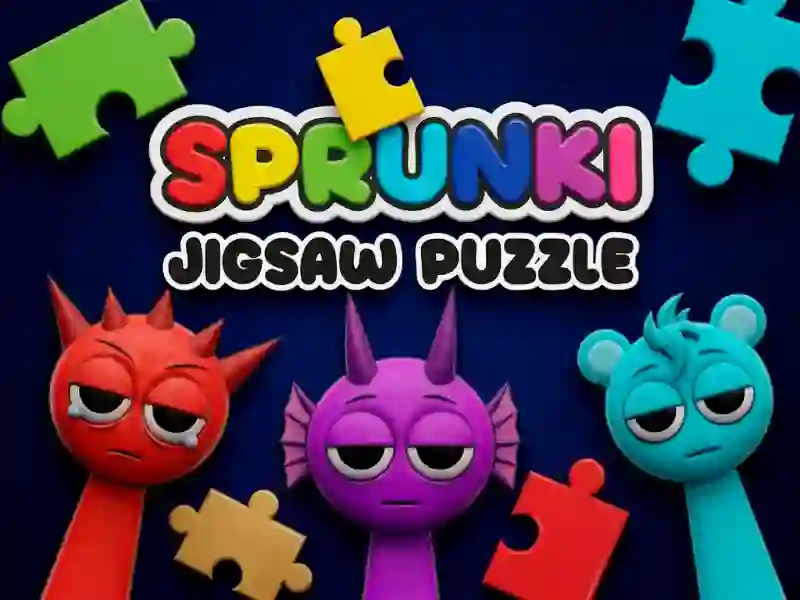 遊戲Sprunki Jigsaw Puzzle在線