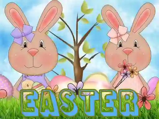 遊戲Easter Puzzle在線
