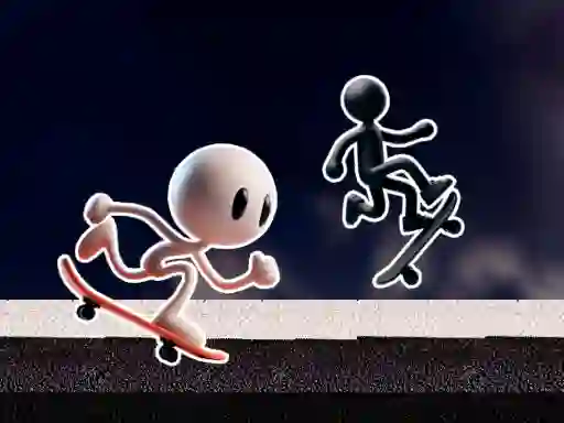 遊戲Black and White Stickman在線
