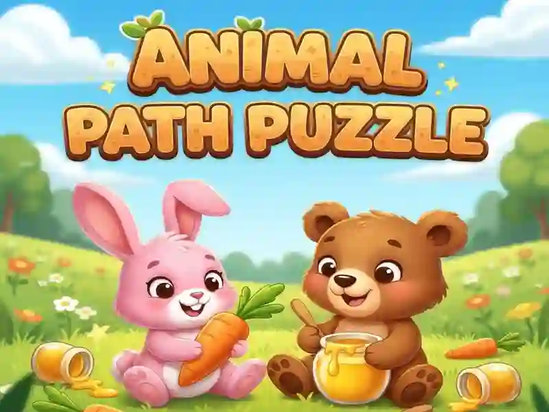 遊戲Animal Path Puzzle在線