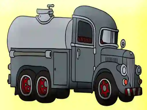 遊戲Tank Trucks Coloring在線