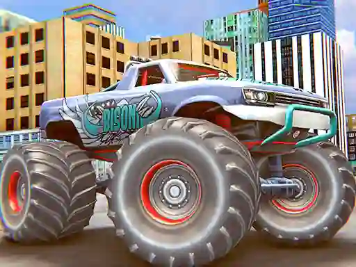 遊戲Monster Truck Stunt Driving Simulation在線